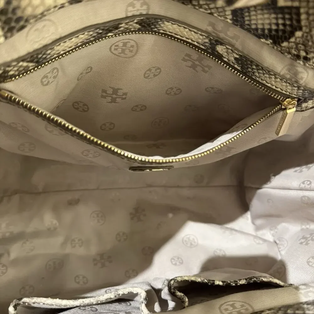 Tory Burch Women Bag Snake Pattern Python Shoulder LTD EDT Munich 2013 RARE